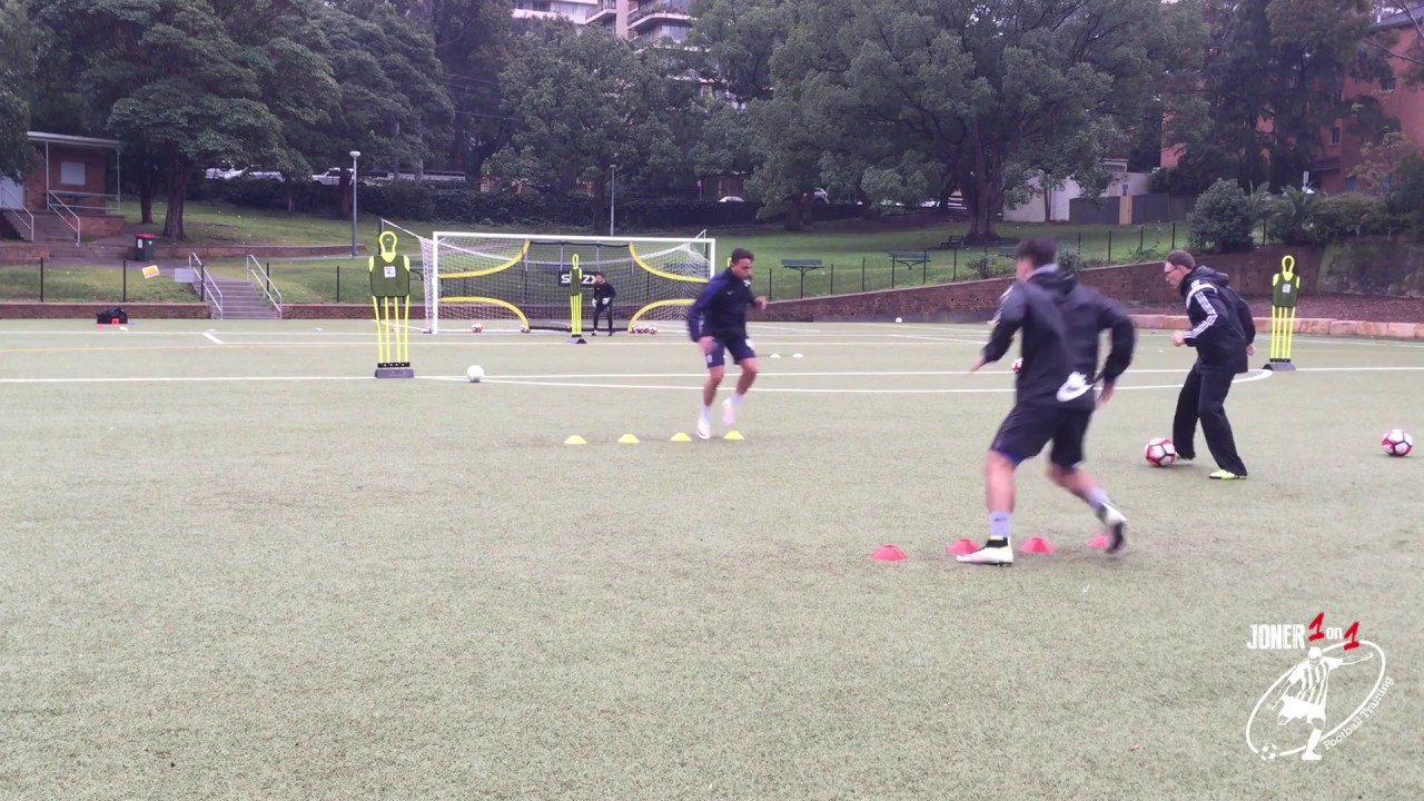 Passing / quick feet / change of direction drill - Joner 1on1 shooting in dc
