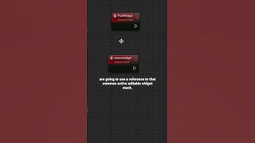 Explaining Common UI in Unreal Engine in 60 Seconds #shorts