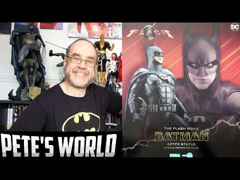 Batman Statue (Michael Keaton) - The Flash Movie