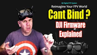 DJI FPV Goggles & Vista/Air Unit Won't Bind - DJI's Firmware Mess Explained