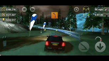 Rush Rally 2 Android Gameplay - Finland Championship Stage 3