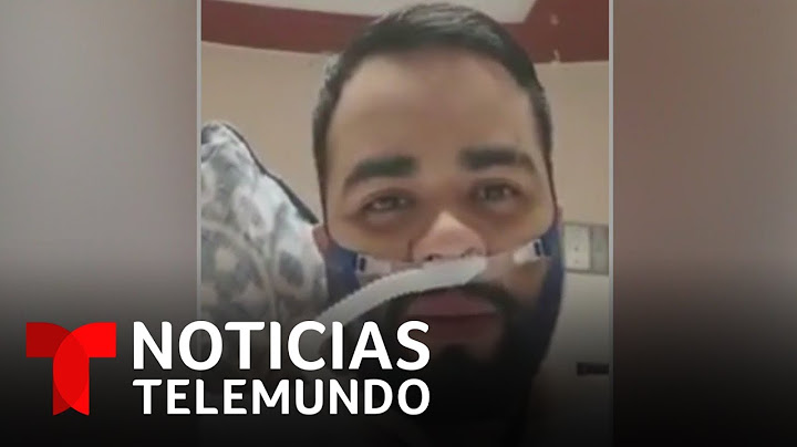 Joven enfermero grabó un mensaje antes de morir por COVID-19 | Noticias Telemundo