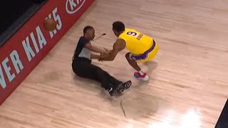 Rajon Rondo takes out the ref | Game 4 | Lakers vs Nuggets