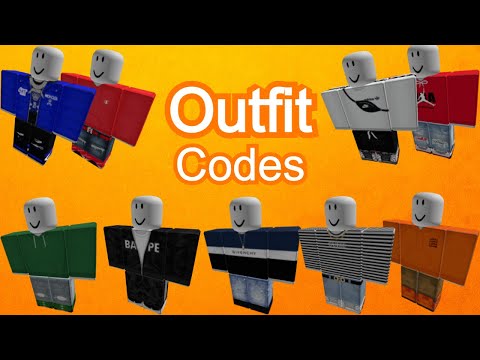 ROBLOX 15 Outfit Codes for Boys - YouTube