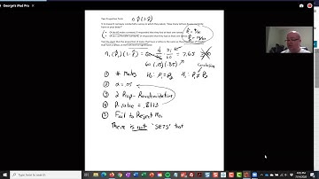 Final Review -Two Proportion Test