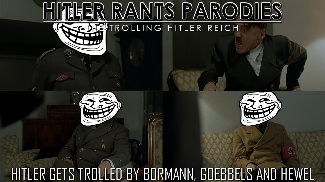 Hitler gets trolled by Bormann, Goebbels and Hewel