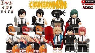 Lego Chainsaw Man Anime Review Series Minifigures Unofficial By Koruit KT1067 #chainsawman