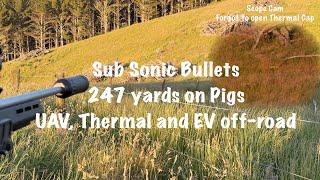 Pig Hunting with Sub Sonic Bullets and our 8.6 Blackout