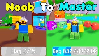 Noob To Master! Got Best Vacuum & Best Pack! Rebirth! Unlocked All Areas - Vacuum Simulator