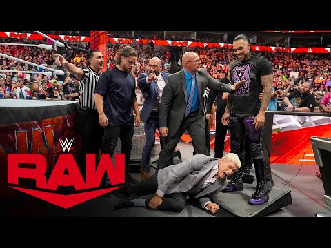 Priest and McDonagh target Rhodes’ leg with a steel chair: Raw highlights, Oct 23, 2023