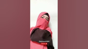 Hijab with Niqab Tutorial || 1 Minutes Hijab Tutorial || Hijab Video
