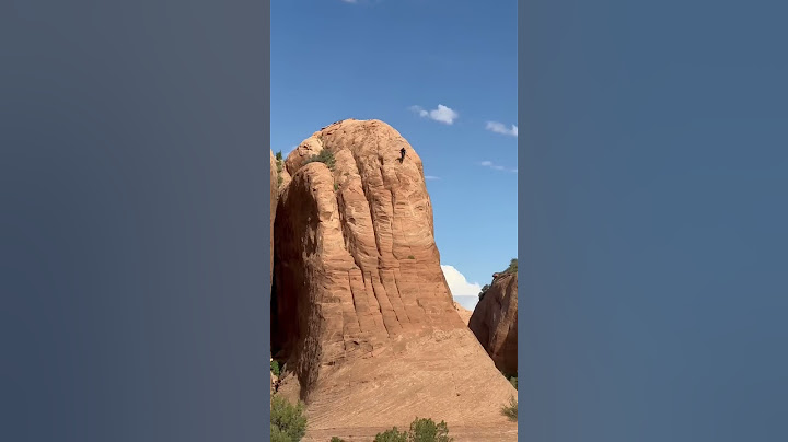 Fastest ride down a nearly vertical rock roll in Moab!