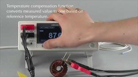 How to use Hioki Low Resistance Meters to Measure Coil Resistance