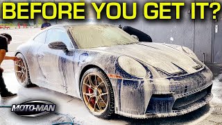 How is a brand new Porsche prepped & inspected before delivery?