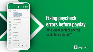 Who Knew: Fixing Paycheck Errors Before Payday