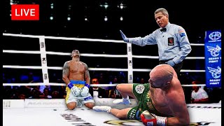 🔴 TYSON FURY IS DOWN! | TYSON FURY vs OLEKSANDR USYK FIGHT