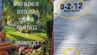 🌴🌸 What Blend of Fertilizer I Use For My Palm Trees & Ornamentals // Growing Tropical