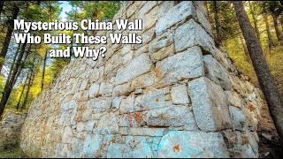 The Mysterious The China Wall of Okanogan County - Original Arlington Mine Mill