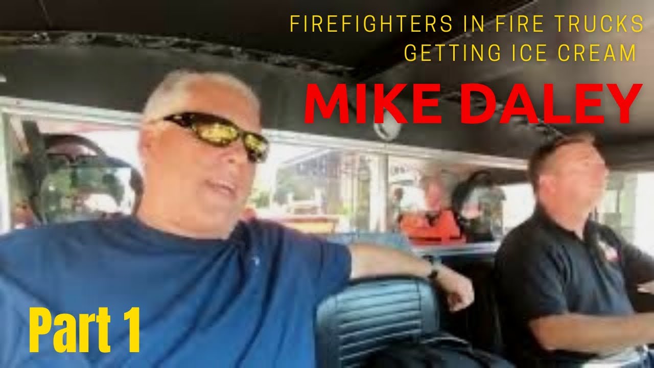 Firefighters in Fire Trucks getting Ice Cream - Mike Daley (Part 1)