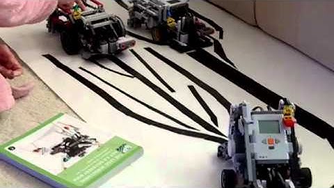 Racing NXT Robots - High?? Speed Pass