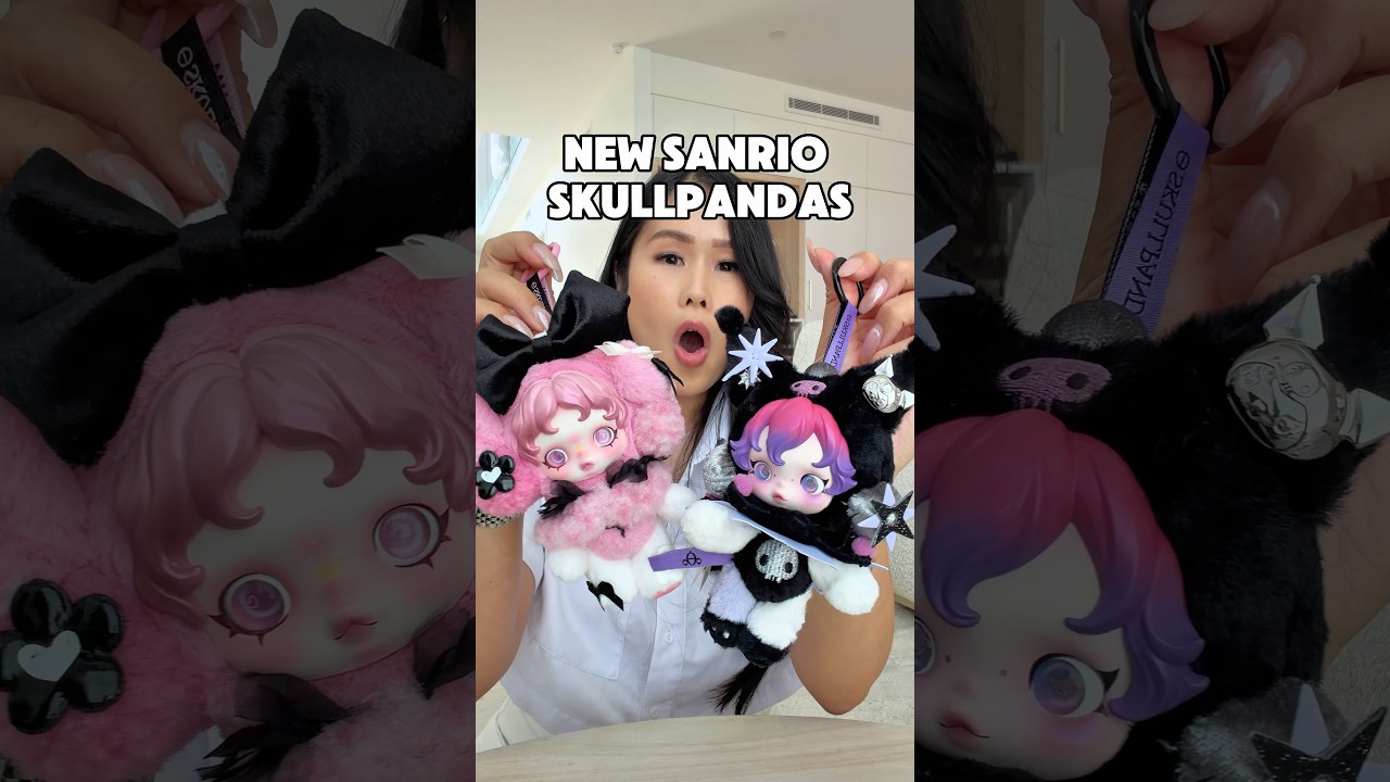 KUROMI SKULLPANDA и MY MELODY SKULLPANDA от @popmartau