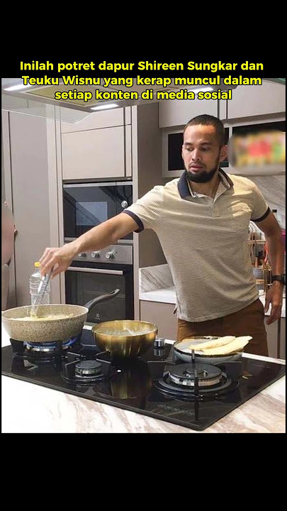 POTRET DAPUR SHIREEN SUNGKAR DAN TEUKU WISNU YANG ELEGAN #shorts @RRFCHANEL