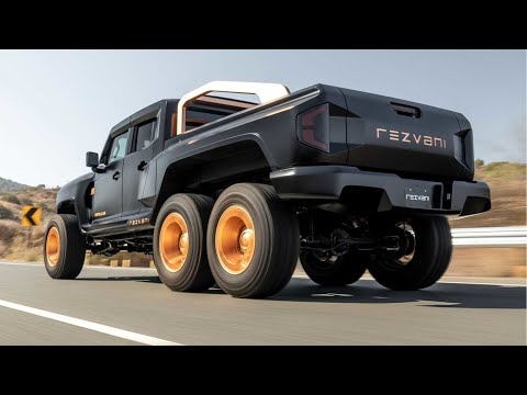 Why the 2023 Rezvani Hercules 6x6 Truck is Special