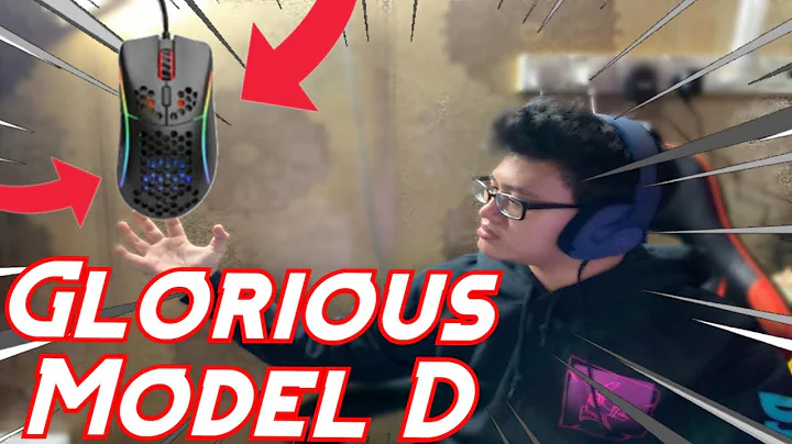 NEW *LIGHTEST* GAMING MOUSE!!! Glorious Model D Unboxing, Review and Gameplay!!