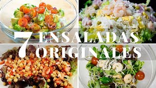 7 Ensaladas Originales y Fáciles 😍