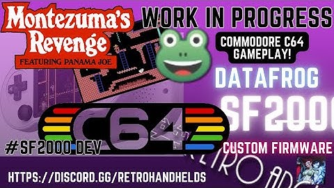 Data Frog SF2000 C64 Montezuma