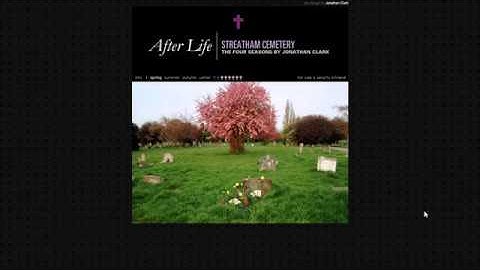 After Life flash website in 2003