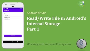 Read/Write File in Android