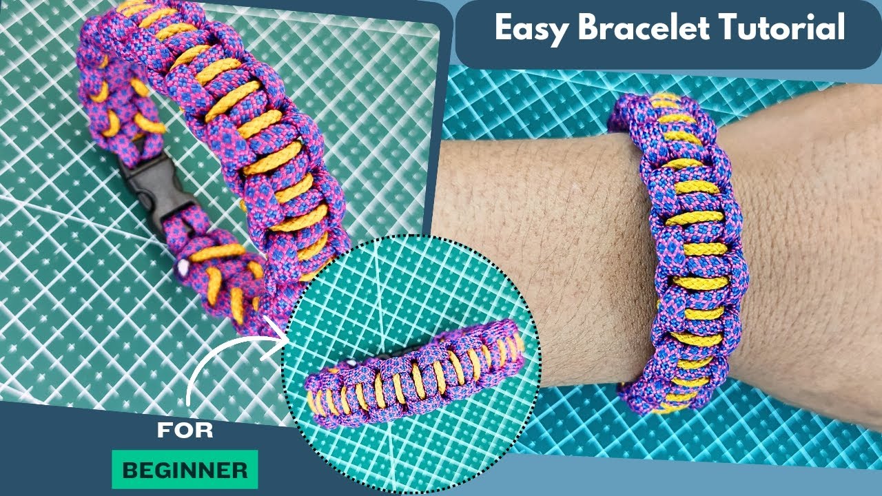 DIY Friendship Bracelet Tutorial Beginner
