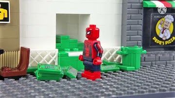 سورة النازعات من آية (١٠) إلى آية (١٤).مكرر (٧) مرات.. سبايدر مان ليغو 🕷️🕸️🤖