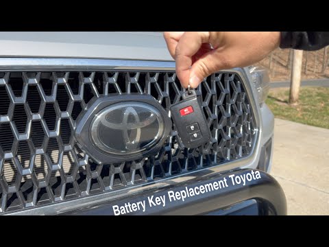 Battery Key Replacement Toyota. How to change battery in Toyota key. Toyota – drive the dream