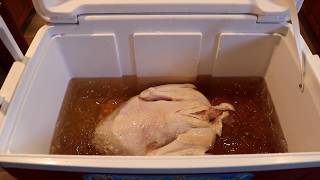 Easy brine for turkey