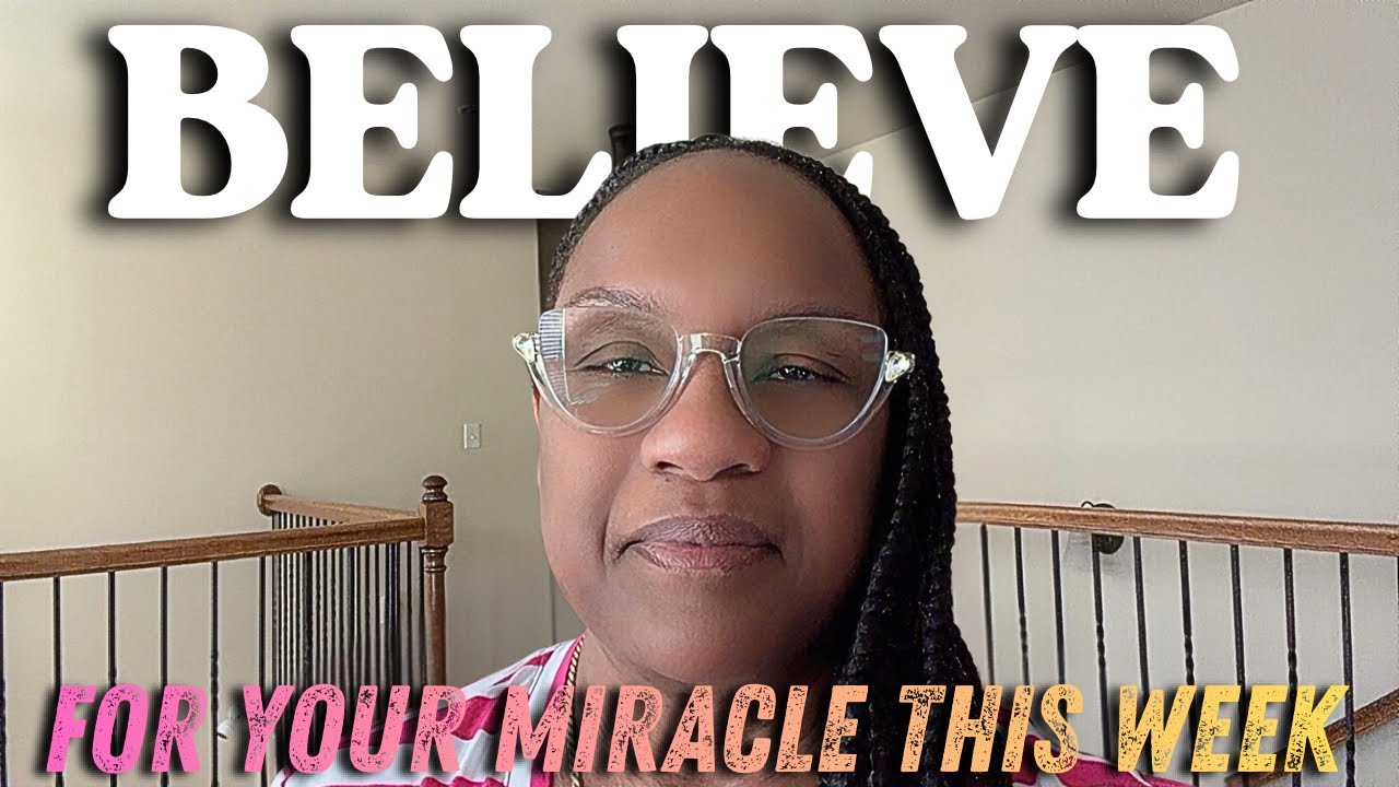 Иисус говорит... Не бойтесь. Просто верьте. Даже сейчас, ради чуда этой недели!