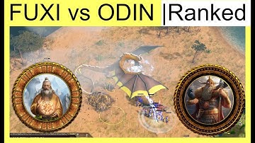 Fuxi vs Odin | 1v1 Ranked Game | Age of Mythology Retold