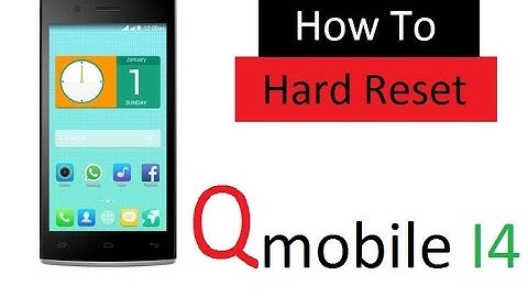 How To Hard Reset(Factory Reset) Qmobile I4?