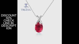 Simple exquisite style natural filled ruby pendant necklace S925 silver fine jewelry for women's bir