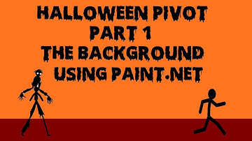Halloween Pivot Part 1:  Creating Your Background