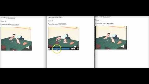 Multi-Browser Video Sync with NodeJS and WebSocket