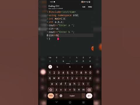 Write a program to input 2 numbers and interchange it using third ...