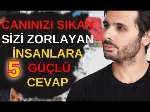 Video: Kötü Niyetli Kişilerle Nasıl Başa çıkılır