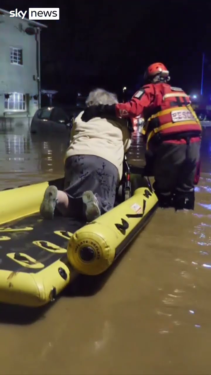Elderly woman rescued as major incident declared