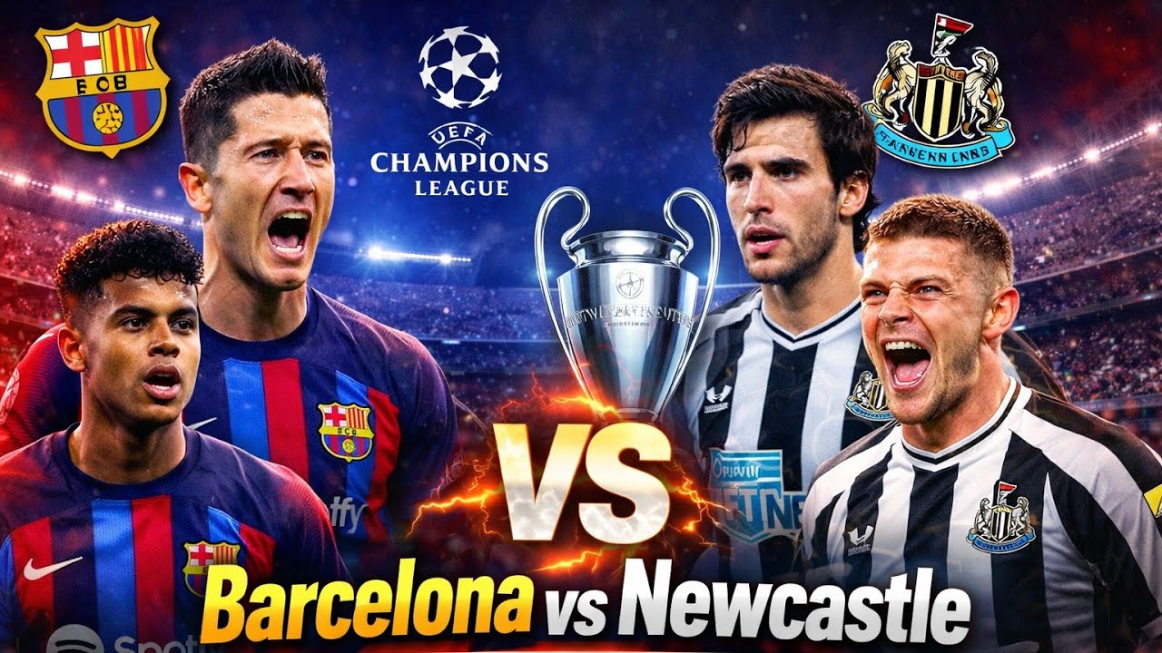 Barcelona vs Newcastle United | Champions League Clash