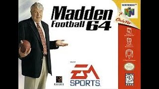Nintendo 64 Longplay - Madden Football 64