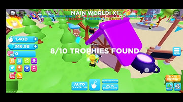 How to find all 10 trophies (Clicking Havoc)