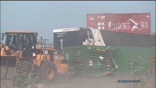 Train Derailment Near Central City, Nebraska