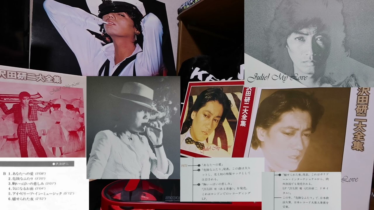 沢田研二 大全集」（04B）10枚組アルバムレコードボックスを